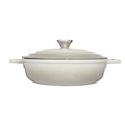 At Home 28cm Cast Aluminium Shallow Casserole