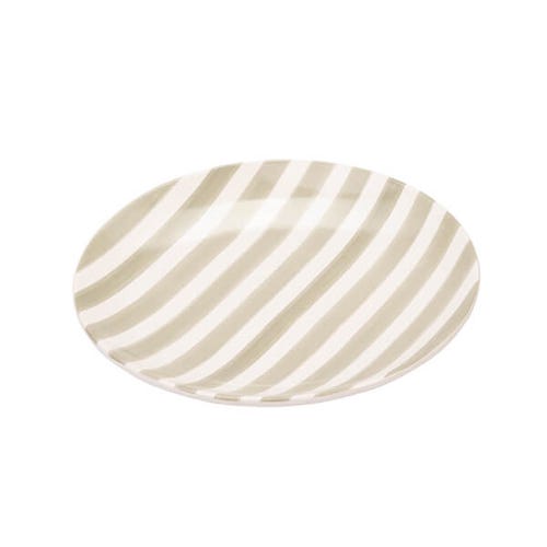 At Home Side Plate Grey