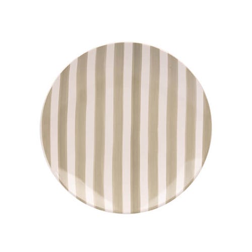 At Home Side Plate Grey