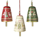 Christmas Bell Reindeer & Tree Hanging Decoration