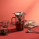 Impact Pour-Over Glass Coffee Maker - Grey