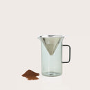 Impact Pour-Over Glass Coffee Maker - Grey