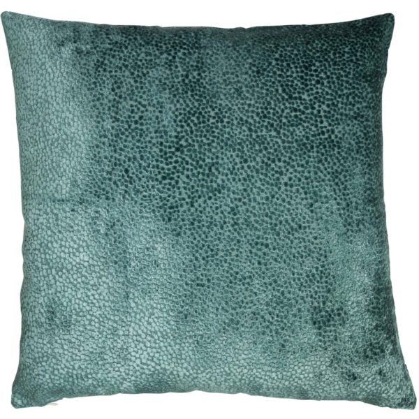 Large Bingham Teal Cushion 56x56cm