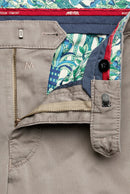 Roma Stretch Waistband Trouser - Stone