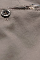 Roma Stretch Waistband Trouser - Stone