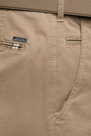 Roma Stretch Waistband Trouser - Brown