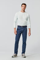 Olso Stretch Waistband Trouser - Marine