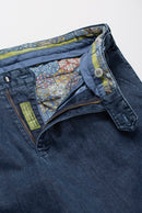 Olso Stretch Waistband Trouser - Marine