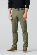 Roma Stretch Waistband Trouser - Green