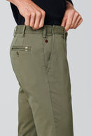 Roma Stretch Waistband Trouser - Green