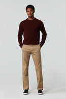 Roma Stretch Waistband Trouser - Camel
