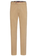 Roma Stretch Waistband Trouser - Camel