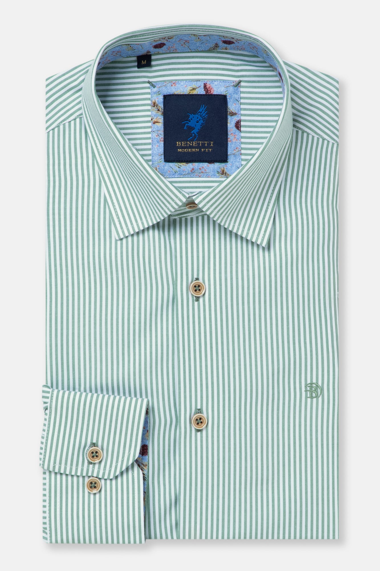 Alexander Long Sleeve Shirt - Sage Green