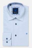 Roger Long Sleeve Shirt - Sky Blue