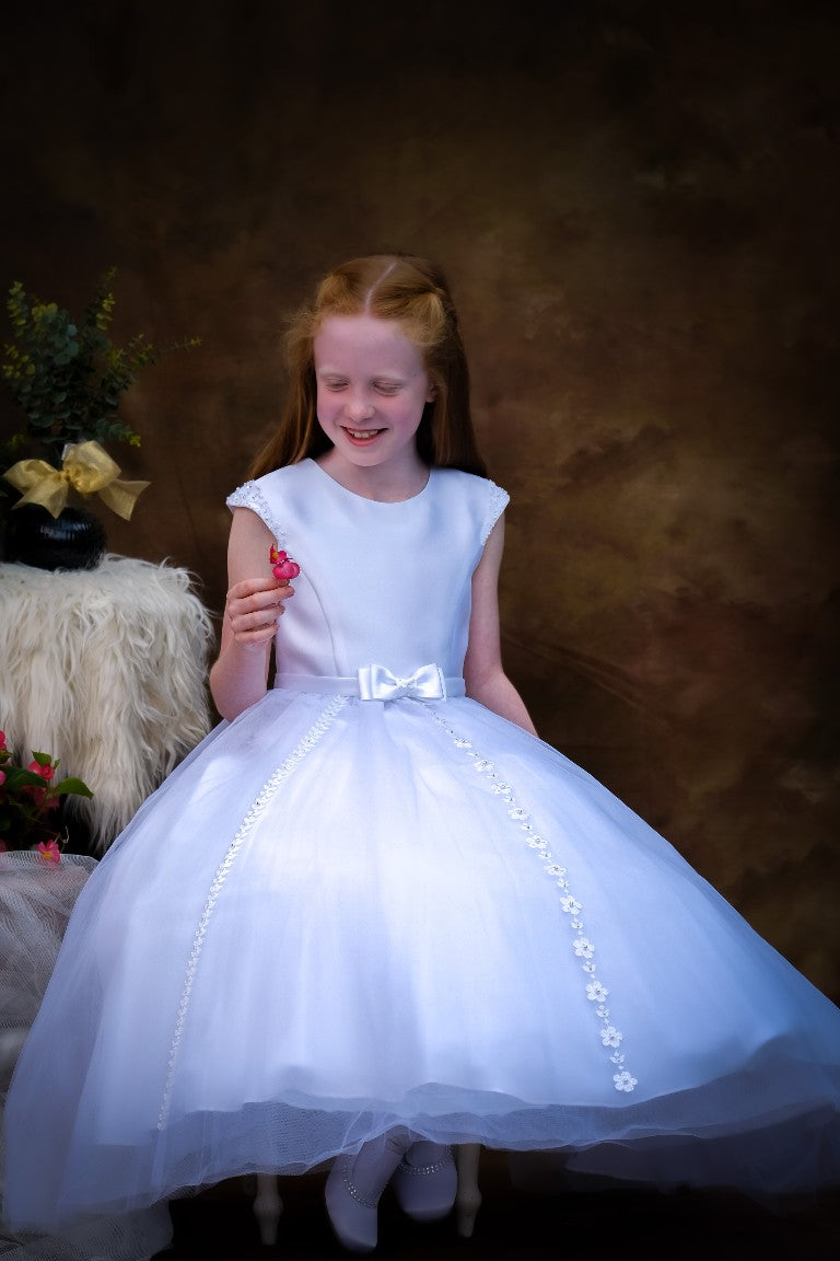 Communion Dress - White