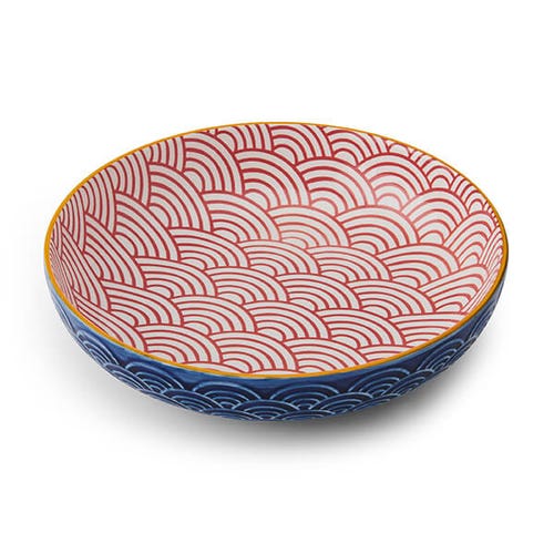 Blue Arc Pasta Bowl