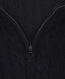 Cable 1/2 Zip Jumper - Navy