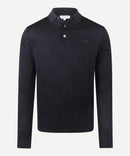 Fine Merino Polo - Navy