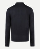 Fine Merino Polo - Navy