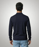 Fine Merino Polo - Navy