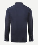 Stretch Pique Shirt - Navy