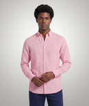 Cotton/Linen Shirt - Pink