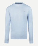 Round Neck Jumper - Light Blue