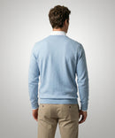 Round Neck Jumper - Light Blue