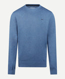 Round Neck Jumper - Vintage Blue