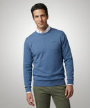 Round Neck Jumper - Vintage Blue