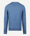 Round Neck Jumper - Vintage Blue