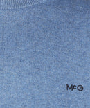 Round Neck Jumper - Vintage Blue