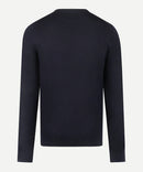 Round Neck Jumper - Navy