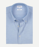 Stretch Oxford Shirt - Light Blue