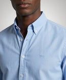 Stretch Oxford Shirt - Light Blue