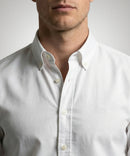 Stretch Oxford Shirt - White