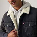 Sherpa Trucker Jacket - Worn-in Cord Delft Steelhead