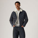 Sherpa Trucker Jacket - Worn-in Cord Delft Steelhead
