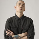 Jackson Long Sleeve Shirt - Cosmo Washed Black