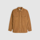 Jackson Long Sleeve Shirt - Foxtrot Brown Cord