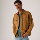 Jackson Long Sleeve Shirt - Foxtrot Brown Cord