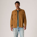 Jackson Long Sleeve Shirt - Foxtrot Brown Cord