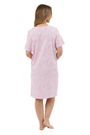 Cotton 36 L Nightdress - Pink