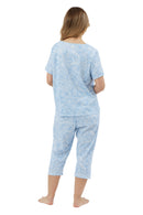 Cotton 3/4 Pyjama - Blue