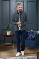 Marc Overshirt - Pewter Green Melange