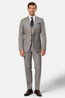 Marco Double Breasted 2 Piece Suit - Stone