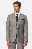 Marco Double Breasted 2 Piece Suit - Stone