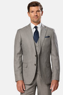 Marco Double Breasted 2 Piece Suit - Stone