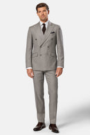 Marco Double Breasted 2 Piece Suit - Stone