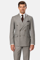 Marco Double Breasted 2 Piece Suit - Stone